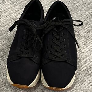 Women's Vagabond Black Sneakers